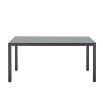 Table de jardin 6 personnes - Structure aluminium - Plateau verre trem