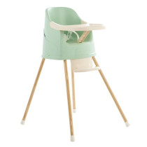 YOUPLA Thermobaby - Green Céladon Green High Chair - Made in France