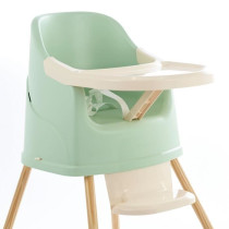 YOUPLA Thermobaby - Green Céladon Green High Chair - Made in France