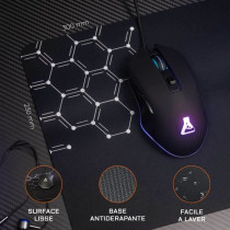THE G-LAB COMBO HELIUM Keyboard FR Backlit Performance + Comfort Mouse