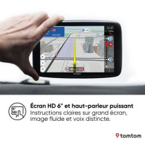 Auto GPS - TOM TOM - GO Superior - HD 6 screen - World maps - Wifi upd