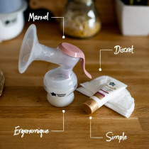 Tommee Tippee, Manuel Made for Me, ergonomic, silent and taansportable