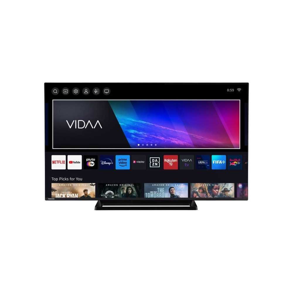TOSHIBA 50QV3363DG - TV QLED 50'' (126 cm) - 4K UHD 3840x2160 - HDR -