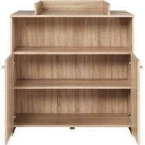 Chambre bébé trio NIKO - Lit 70x140 cm + Commode a langer 2 portes +