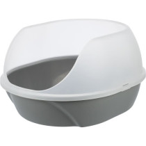 TRIXIE Simao litter box - High rim - 48 × 30 × 58 cm - Gray
