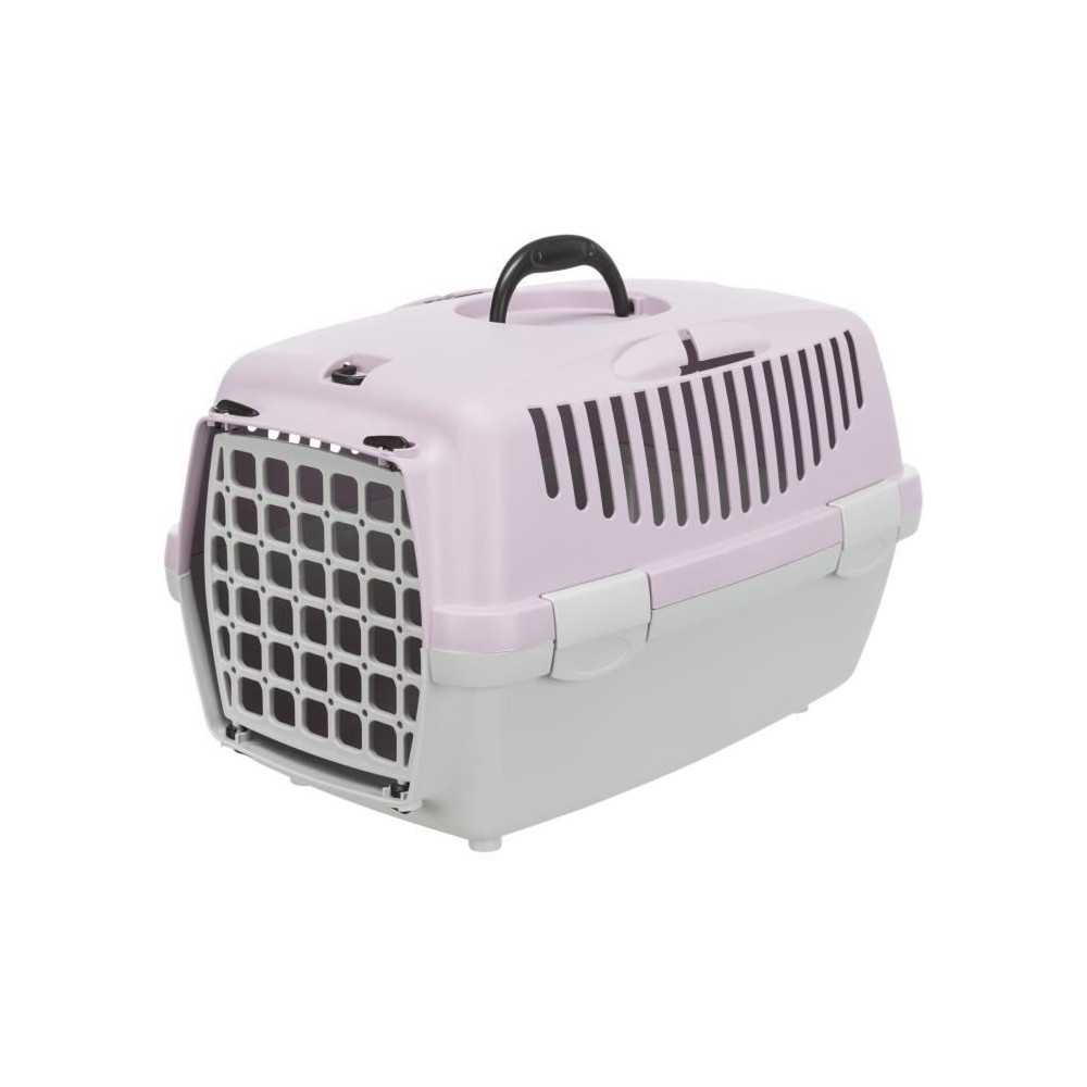 TRIXIE Transport box Capri 1 - XS - 32 x 31 x 48 cm - Light gray and m