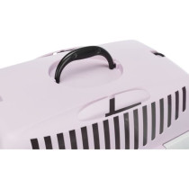 TRIXIE Transport box Capri 1 - XS - 32 x 31 x 48 cm - Light gray and m