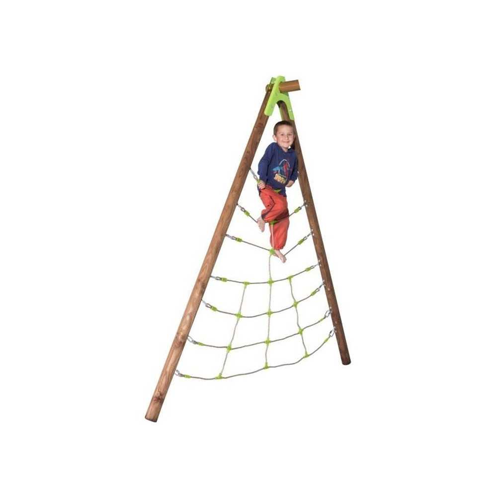 Filet d'escalade - TRIGANO - Kit Pirate T'Spieder pour portique 2,30m