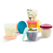 BABYMOOV Babybols Kit L - 6 x 250 ml - Hermetic storage jars