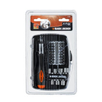 Tournvis kit A ratchet with accessories (40 rooms) Black+Decker - A706