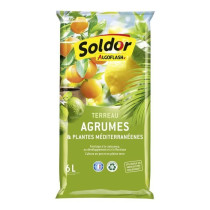ALGOFLASH - Citrus and Mediterranean Plant Soil 6 L
