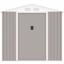 Abri de jardin en métal 4,07 m² - 213 x 191 x 195 cm - MARS - Kit d'