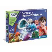 CLEMENTONI Science & Game - Crystals and Gemstones - Scientific Game