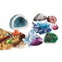 CLEMENTONI Science & Game - Crystals and Gemstones - Scientific Game
