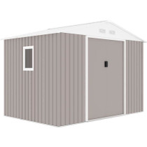 VENUS Abri de jardin en métal 5,29 m² - 277 x 191 x 202 cm - Kit d'