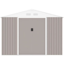 VENUS Abri de jardin en métal 5,29 m² - 277 x 191 x 202 cm - Kit d'