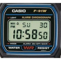 Watch - Casio - Vintage - Black - Digital - Resin - Waterproof WR ISO