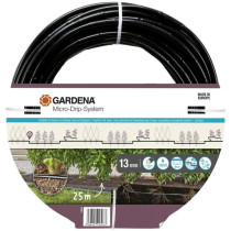 Hose extension with incorporated drippers 25 m buried and above ground