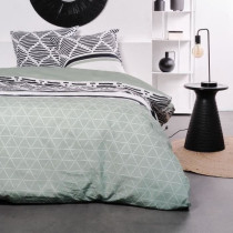 Bed set - TODAY SUNSHINE - 240x220 cm - 2 people - graphic print cotto