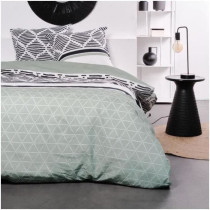 Bed set - TODAY SUNSHINE - 240x220 cm - 2 people - graphic print cotto