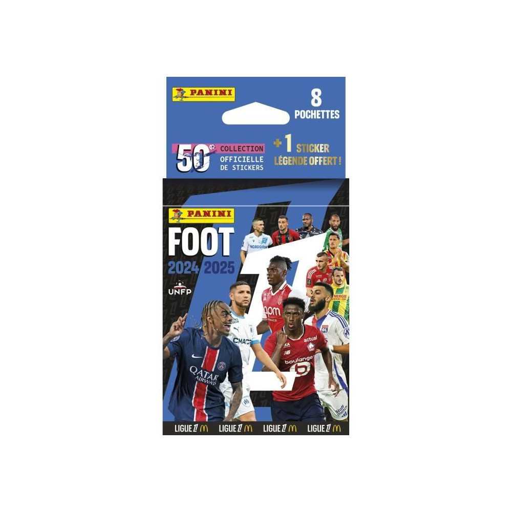 Blister stickers - PANINI - Foot Ligue 1 2024-2025 McDonald's - 8 poch