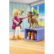 PLAYMOBIL 71747 Toiletteuse avec caniche et accessoires