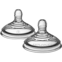TOMMEE TIPPEE Anti colic teat rapid flow X2
