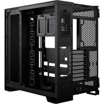 PC case - CORSAIR - 6500X Tempered Glass Mid-Tower Dual Chamber - Blac
