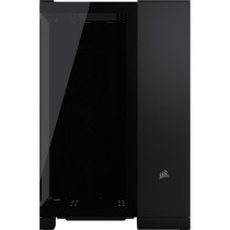PC case - CORSAIR - 6500X Tempered Glass Mid-Tower Dual Chamber - Blac