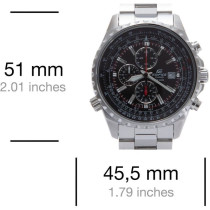 CASIO - Stainless steel watch - EDIFICE - Gray