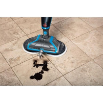Bissell spinwave / 2 in 1 cleaner / floors and tiles / 2 rotary pads /