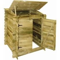 Coffre de rangement pour filtration UBBINK Classic en bois traité aut