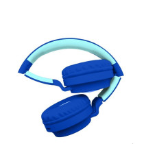Foldable Bluetooth and wired light-up headphones with 3D design from t