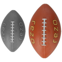 Ballon de football américain - REZO - Caoutchouc - Taille 7 - Marron
