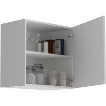 OSLO High furniture 1 door - White - L 60 x D 36 x H 58 cm