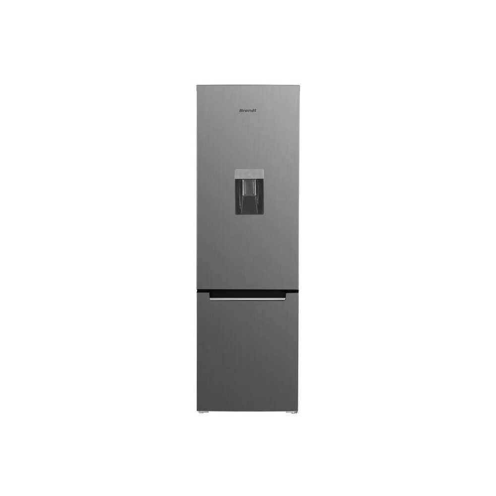 Réfrigérateur combiné BRANDT BC8027EXD - 2 portes - 260L - L55 cm -