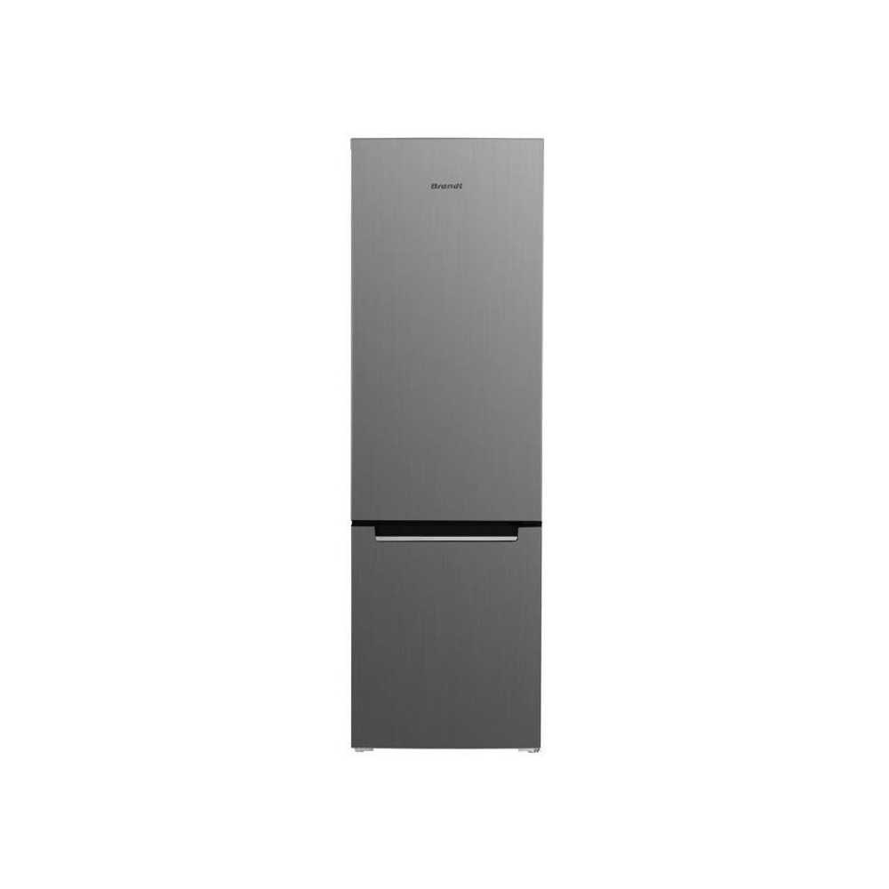 Réfrigérateur combiné BRANDT BC8027EX - 2 portes - 262L - L55 cm -