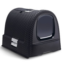Curver Bac a litter for cats 51x38.5x39.5 cm anthracite