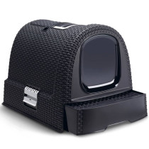 Curver Bac a litter for cats 51x38.5x39.5 cm anthracite