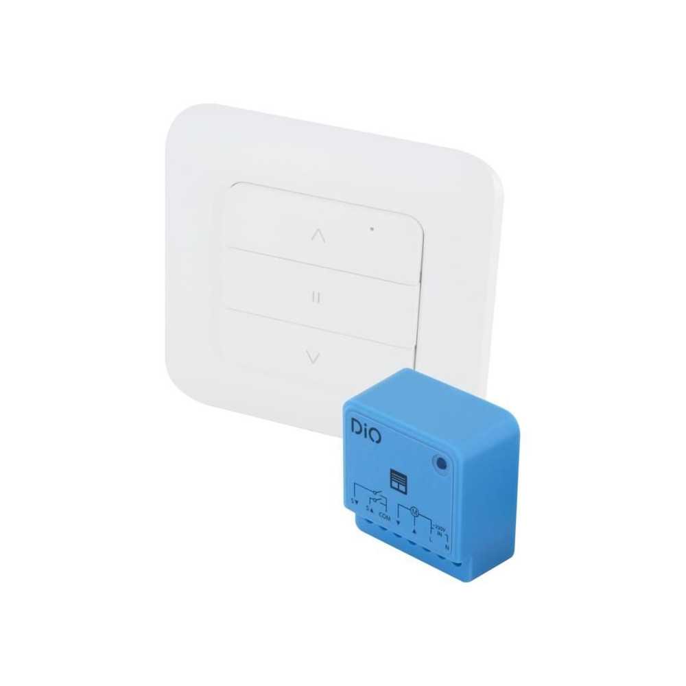 Kit interrupteur volet + module volet - DIO CONNECTED HOME - DiO (433M