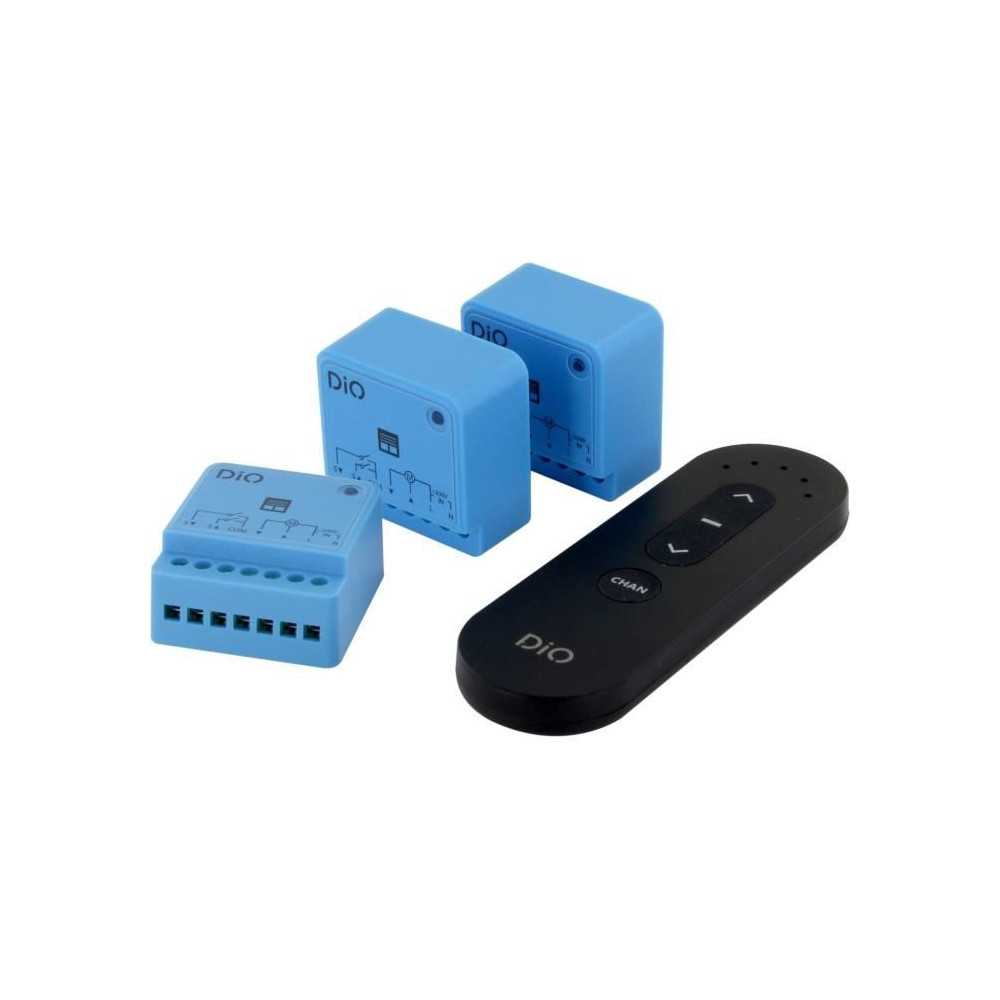 Kit 3 modules volet - DIO CONNECTED HOME - DiO (433Mhz/ZB/BLE) et TC D
