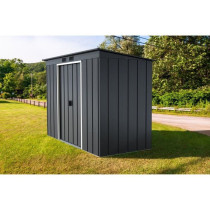 Abri de jardin - Métal - DURAMAX - 3,25 m² - 0,33 mm - Anthracite -