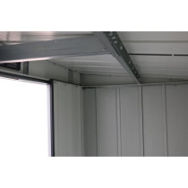 Abri de jardin - Métal - DURAMAX - 3,25 m² - 0,33 mm - Anthracite -