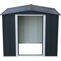 Abri de jardin - Métal - DURAMAX - 2,47 m² - 0,33 mm - Anthracite -