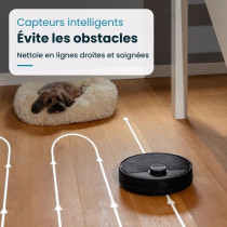 EZIclean I-BOT Z6 MAX - Connected vacuum cleaner and mop robot 150 min