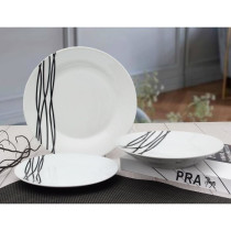 ETHNIC Porcelain set of 18 pieces -White
