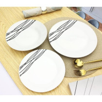 ETHNIC Porcelain set of 18 pieces -White