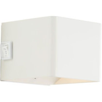 Magnetic outdoor wall light - ISEO - BRILLIANT - Rechargeable - White