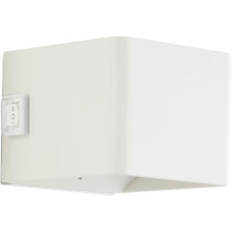 Magnetic outdoor wall light - ISEO - BRILLIANT - Rechargeable - White