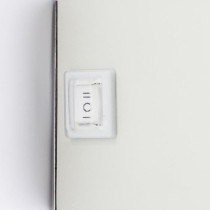 Magnetic outdoor wall light - ISEO - BRILLIANT - Rechargeable - White